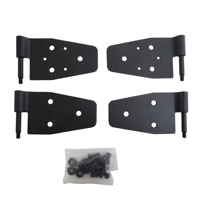 Smittybilt 7641 Door Hinges 87-06 Wrangler Black Smittybilt - Truck Part Superstore