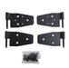 Smittybilt 7641 Door Hinges 87-06 Wrangler Black Smittybilt - Truck Part Superstore