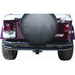 Rampage 7648 Rear Double Tube Bumper; w/Receiver; Black; - Truck Part Superstore