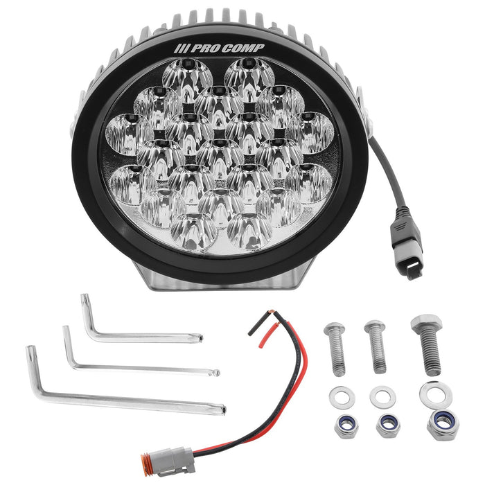 Pro Comp Suspension 76502 Round LED Motorsports Light - Truck Part Superstore