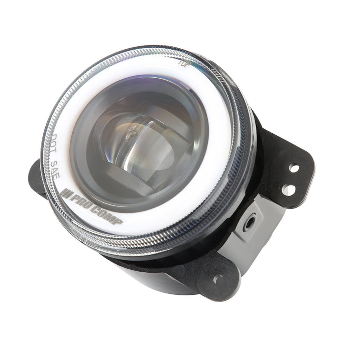 Pro Comp Suspension 76504P LED Fog Light; Pair; 4 in.; - Truck Part Superstore