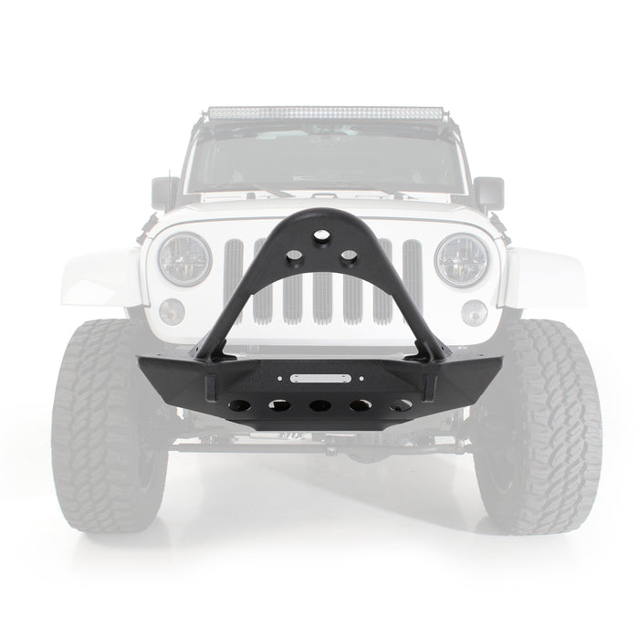 Smittybilt 76524 SRC Front Stinger Bumper 07-18 Wrangler JK Black Textured Smttybilt - Truck Part Superstore