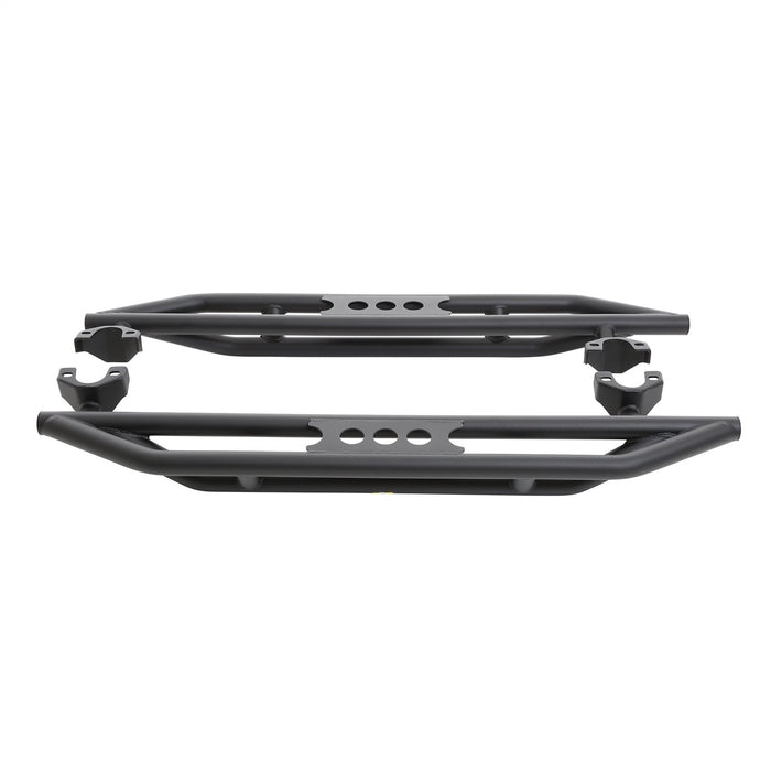 Smittybilt 76633LT SRC Side Armor 07-18 JK Wrangler 2 Door Light Textured Black Powdercoat Smittybilt - Truck Part Superstore