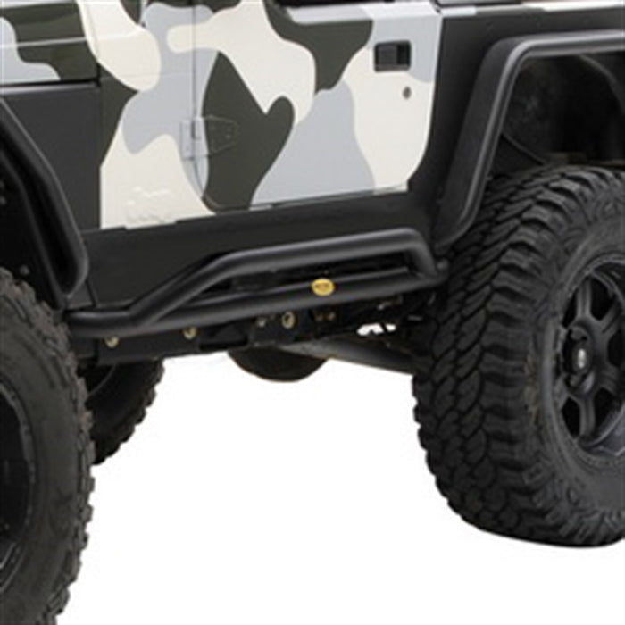 Smittybilt 76641 SRC Rocker Guards 87-06 Wrangler YJ/TJ/LJ SmittyBilt - Truck Part Superstore