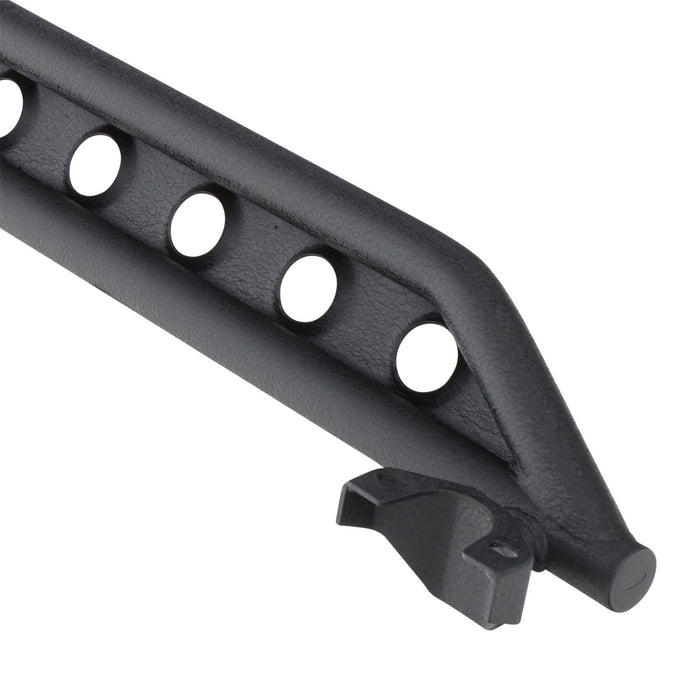 Smittybilt 76646 SRC Rocker Guards 07-18 Wrangler And Rubicon 4DR Black Textured New Style Smittybilt - Truck Part Superstore