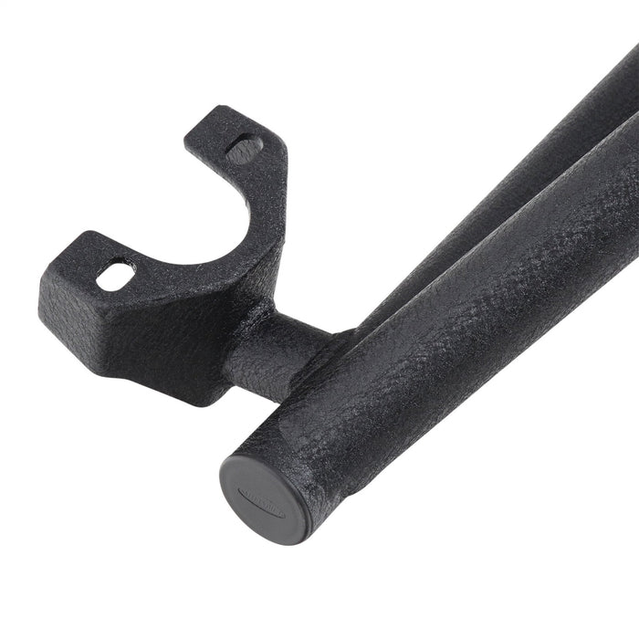 Smittybilt 76646 SRC Rocker Guards 07-18 Wrangler And Rubicon 4DR Black Textured New Style Smittybilt - Truck Part Superstore