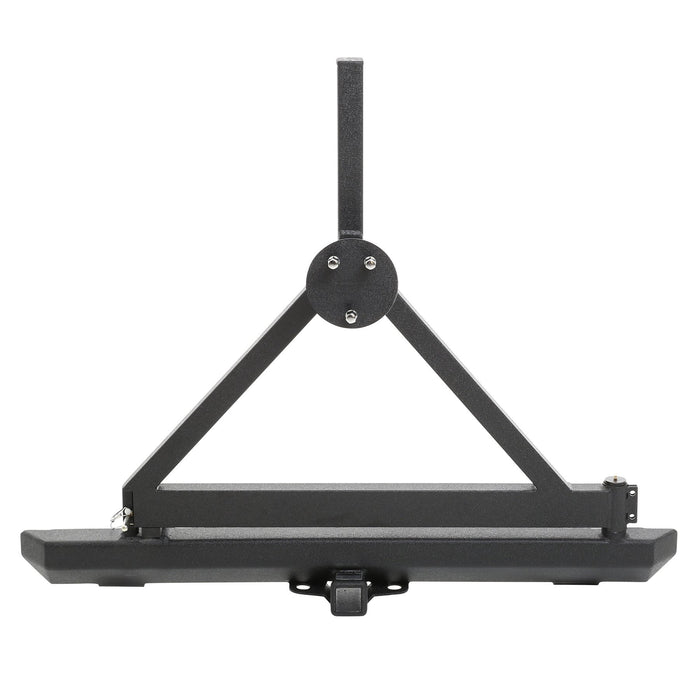 Smittybilt 76651-02 SRC Tire Carrier 87-06 CJ/YJ/TJ/LJ Black Smittybilt - Truck Part Superstore
