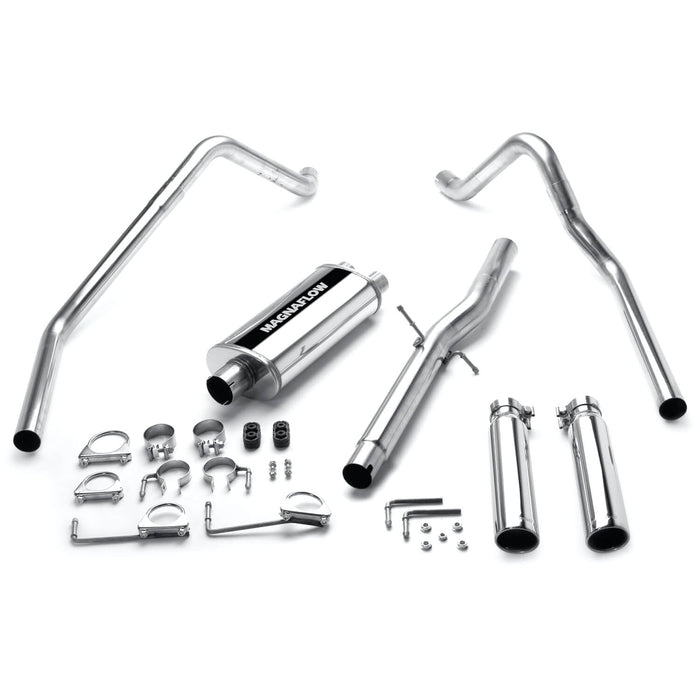 MagnaFlow Exhaust Products 15771 Street Series Stainless Cat-Back System - Truck Part Superstore