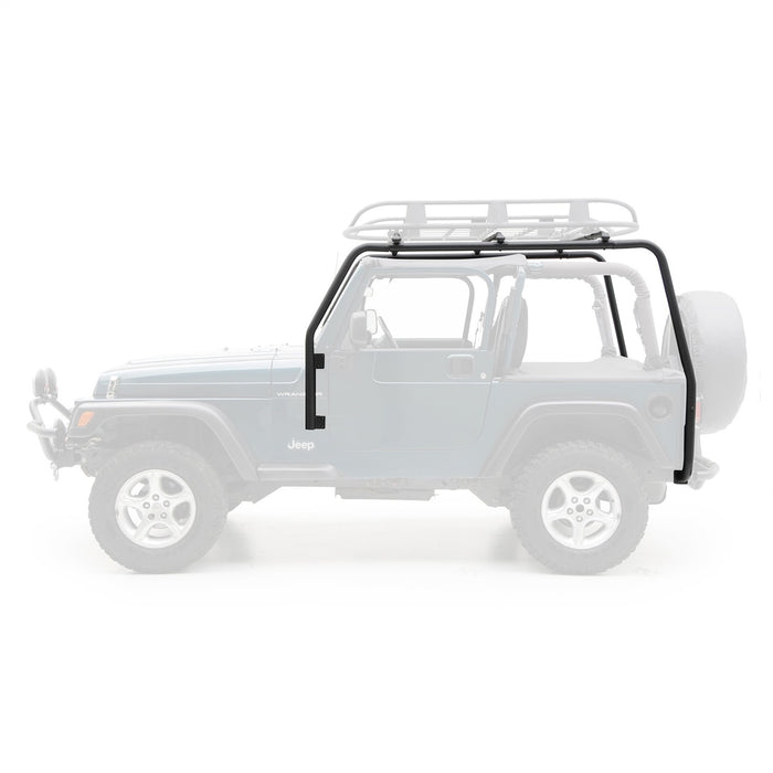 Smittybilt 76713 SRC Roof Rack 97-06 Wrangler TJ 300 Lb Rating Black Textured Smittybilt - Truck Part Superstore