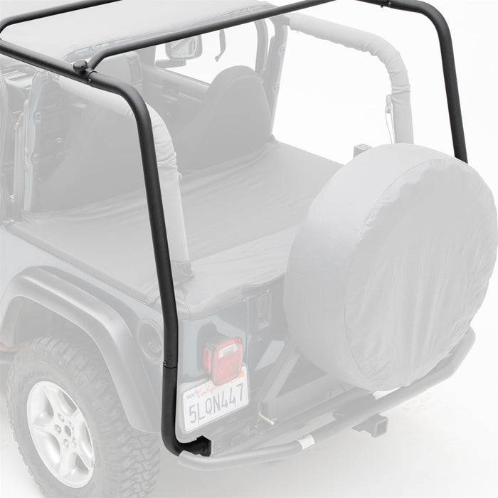 Smittybilt 76713 SRC Roof Rack 97-06 Wrangler TJ 300 Lb Rating Black Textured Smittybilt - Truck Part Superstore