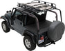 Smittybilt 76715 SRC Roof Rack 04-06 Wrangler LJ 300 Lb Rating Black Textured Smittybilt - Truck Part Superstore