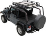 Smittybilt 76716 SRC Roof Rack 07-18 Wrangler JK 2 DR 300 Lb Rating Black Textured Smittybilt - Truck Part Superstore