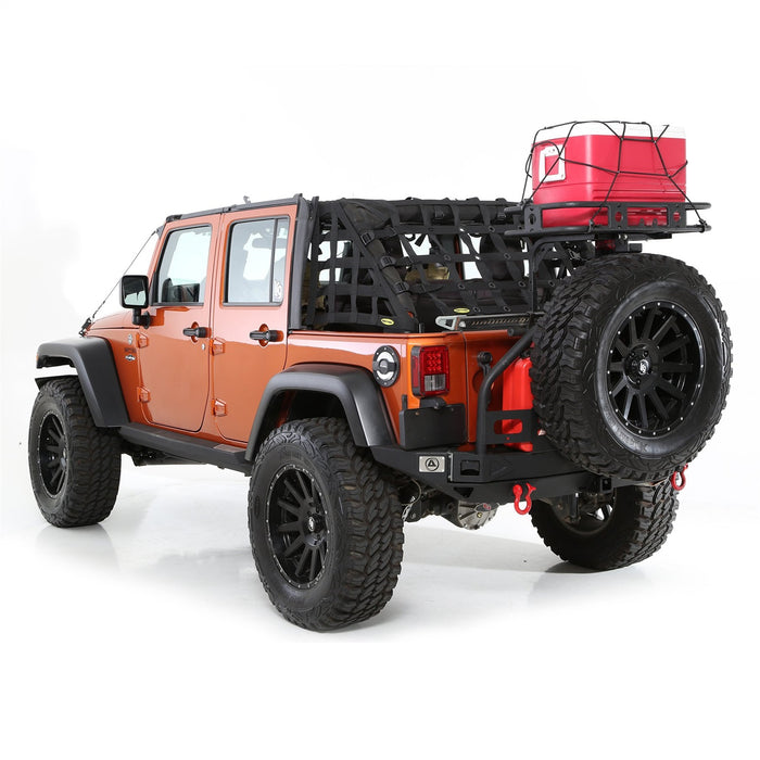 Smittybilt 76718 Defender Rack JK Basket 07-18 Wrangler JK Smittybilt - Truck Part Superstore