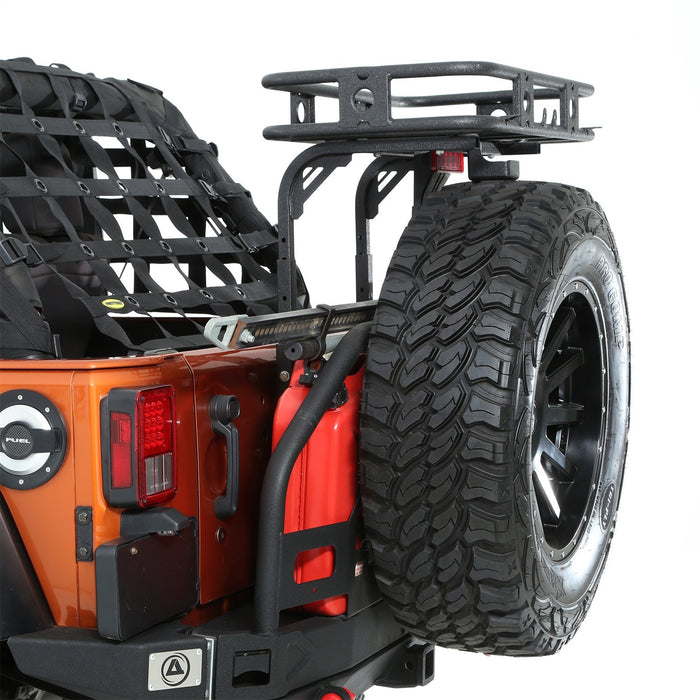 Smittybilt 76718 Defender Rack JK Basket 07-18 Wrangler JK Smittybilt - Truck Part Superstore