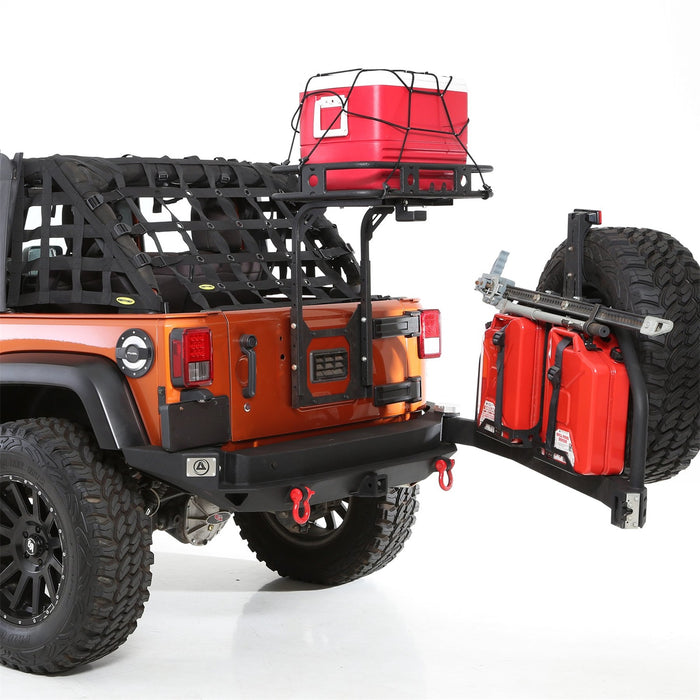 Smittybilt 76718 Defender Rack JK Basket 07-18 Wrangler JK Smittybilt - Truck Part Superstore