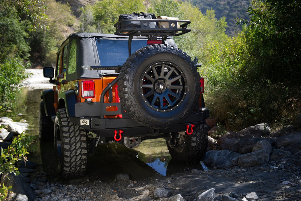 Smittybilt 76718 Defender Rack JK Basket 07-18 Wrangler JK Smittybilt - Truck Part Superstore