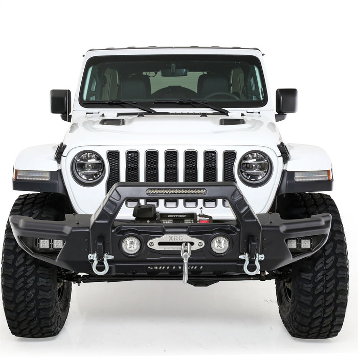 Smittybilt 76731 Jeep JK/JL Stryker Front Bumper Wings Black for 76730 Smittybilt - Truck Part Superstore