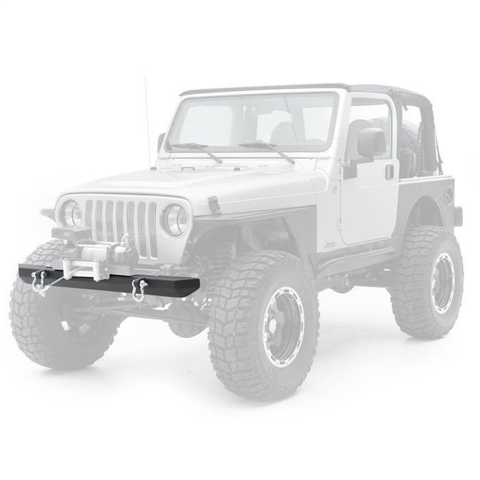 Smittybilt 76740D SRC Classic Front Bumper W/D Rings 76-06 Wrangler CJ/TJ/TJ/LJ Black Textured Smittybilt - Truck Part Superstore