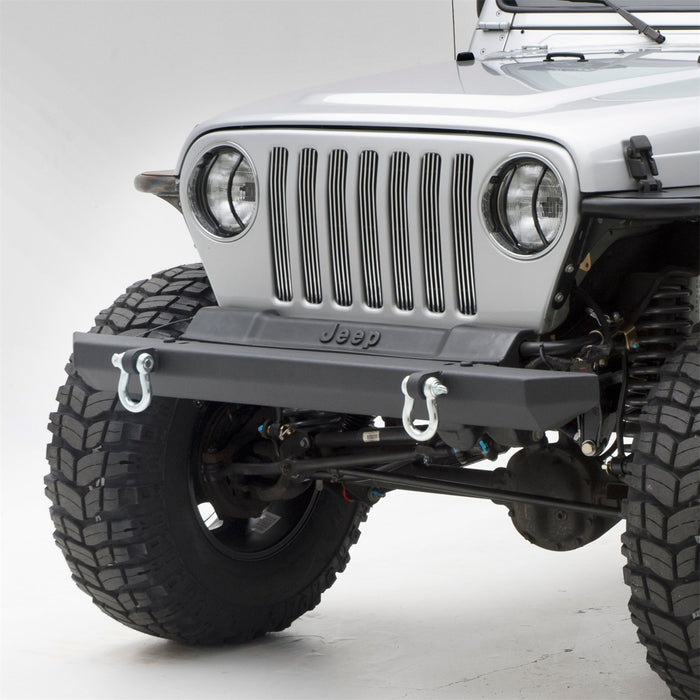 Smittybilt 76740D SRC Classic Front Bumper W/D Rings 76-06 Wrangler CJ/TJ/TJ/LJ Black Textured Smittybilt - Truck Part Superstore
