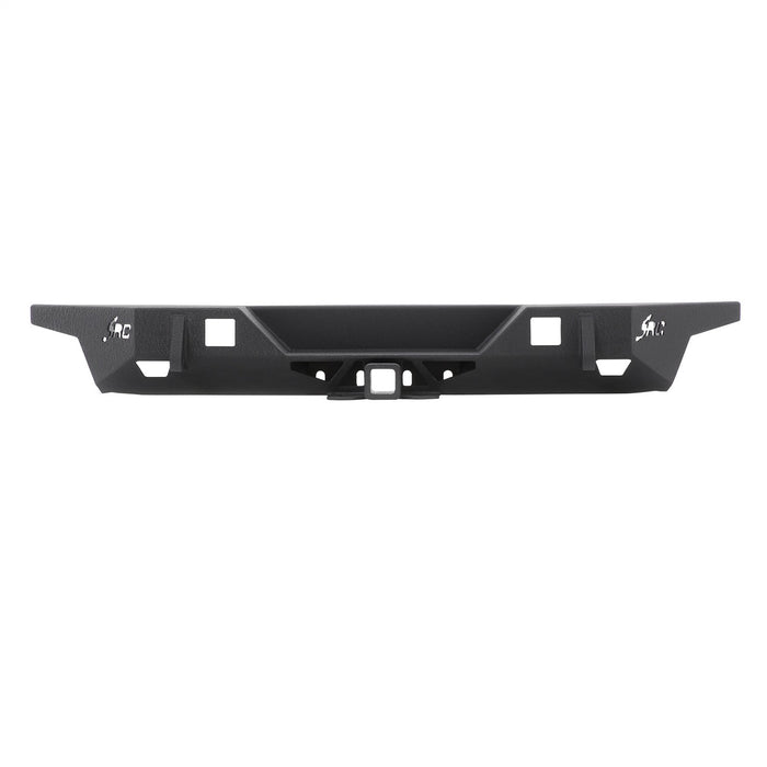Smittybilt 76745 Jeep JK SRC Carbine Rear Bumper Receiver Hitch D-Ring Mounts 2007-2018 Wrangler JK Black Smittybilt - Truck Part Superstore