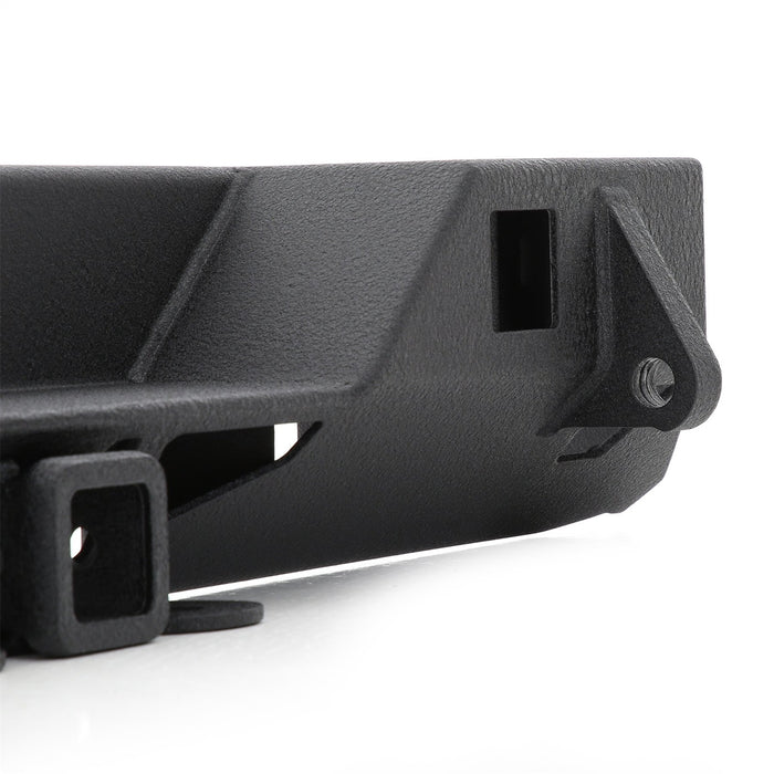 Smittybilt 76745 Jeep JK SRC Carbine Rear Bumper Receiver Hitch D-Ring Mounts 2007-2018 Wrangler JK Black Smittybilt - Truck Part Superstore