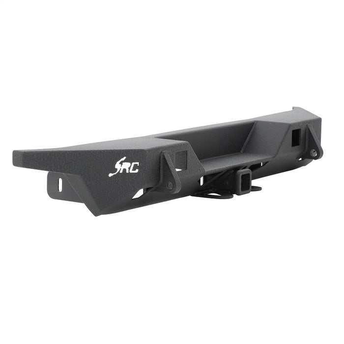 Smittybilt 76745 Jeep JK SRC Carbine Rear Bumper Receiver Hitch D-Ring Mounts 2007-2018 Wrangler JK Black Smittybilt - Truck Part Superstore