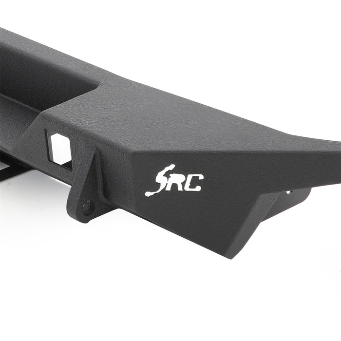 Smittybilt 76745 Jeep JK SRC Carbine Rear Bumper Receiver Hitch D-Ring Mounts 2007-2018 Wrangler JK Black Smittybilt - Truck Part Superstore