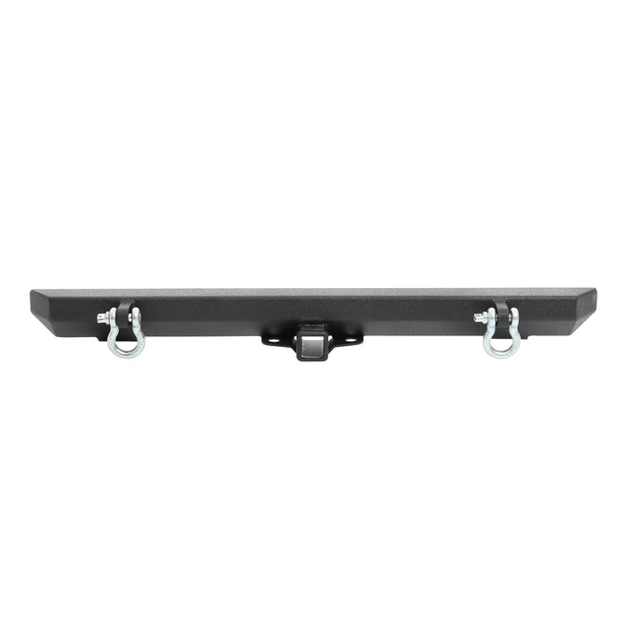 Smittybilt 76750D SRC Classic Rear Bumper W/D Rings 76-06 Wrangler CJ/TJ/TJ/LJ Black Textured Smittybilt - Truck Part Superstore