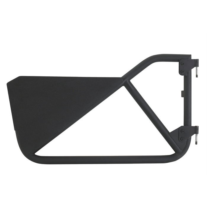 Smittybilt 76793 SRC Tubular Doors Rear 97-06 Wrangler TL/LJ Black Textured SmittyBilt - Truck Part Superstore