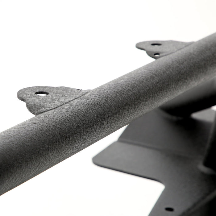 Smittybilt 76806 XRC Front Jeep JK Bumper w/ Stinger Winch Plate D-Rings 07-18 Jeep JK Wrangler Black Powdercoat Smittybilt - Truck Part Superstore