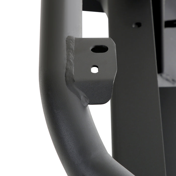 Smittybilt 76807LT XRC Front Jeep JL Bumper w/ Stinger Winch Plate D-Rings 18-Present Jeep JL Wrangler Light Texture Black Powdercoat Smittybilt - Truck Part Superstore
