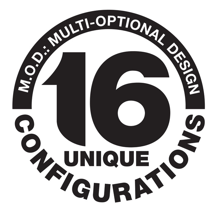 Smittybilt 76825 XRC M.O.D. Center Section 07-18 Wrangler JK Black Textured Smittybilt - Truck Part Superstore