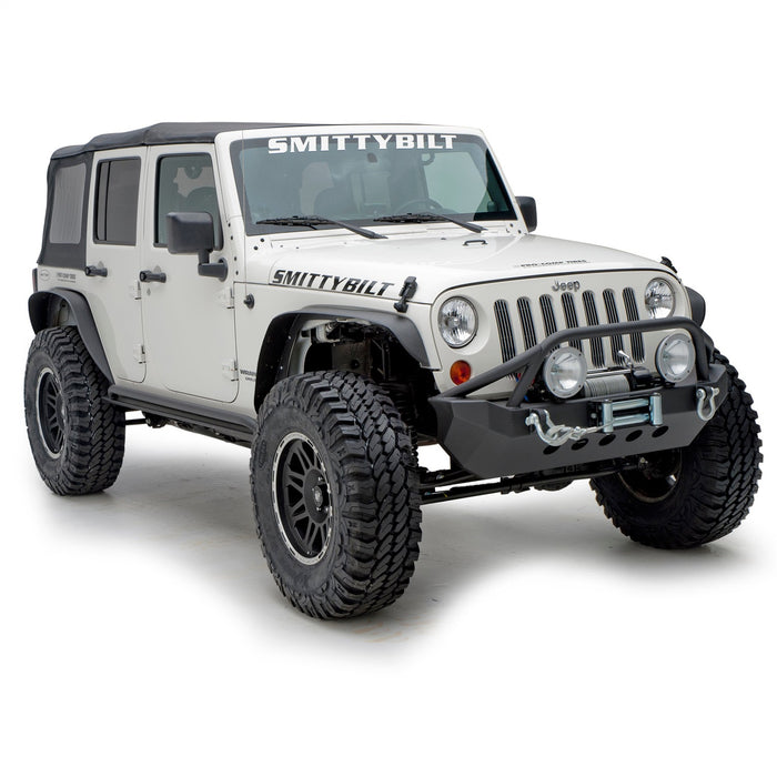 Smittybilt 76837 XRC Fender Flares 07-18 Wrangler JK Set Of 4 Black Textured 2DR/4DR Smittybilt - Truck Part Superstore