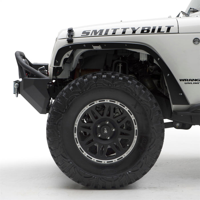 Smittybilt 76837 XRC Fender Flares 07-18 Wrangler JK Set Of 4 Black Textured 2DR/4DR Smittybilt - Truck Part Superstore