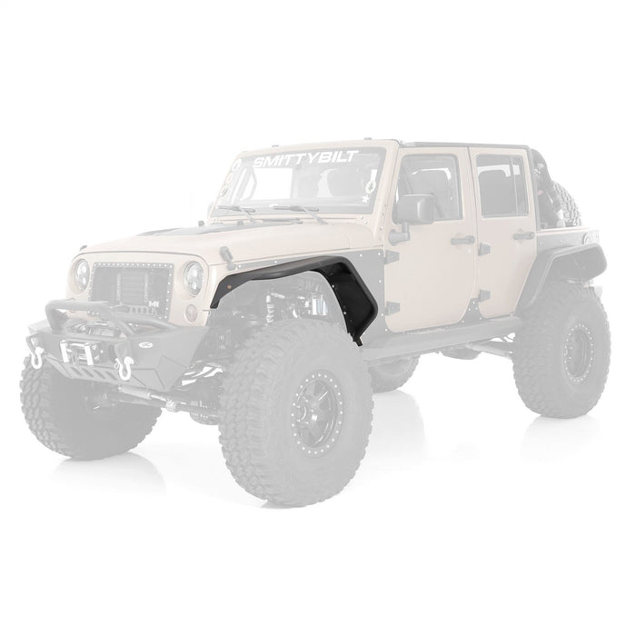 Smittybilt 76838 XRC Flux Flares Front Pair 07-18 Wrangler JK Smittybilt - Truck Part Superstore
