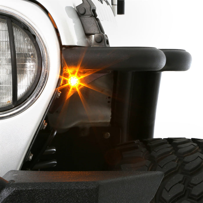 Smittybilt 76838 XRC Flux Flares Front Pair 07-18 Wrangler JK Smittybilt - Truck Part Superstore