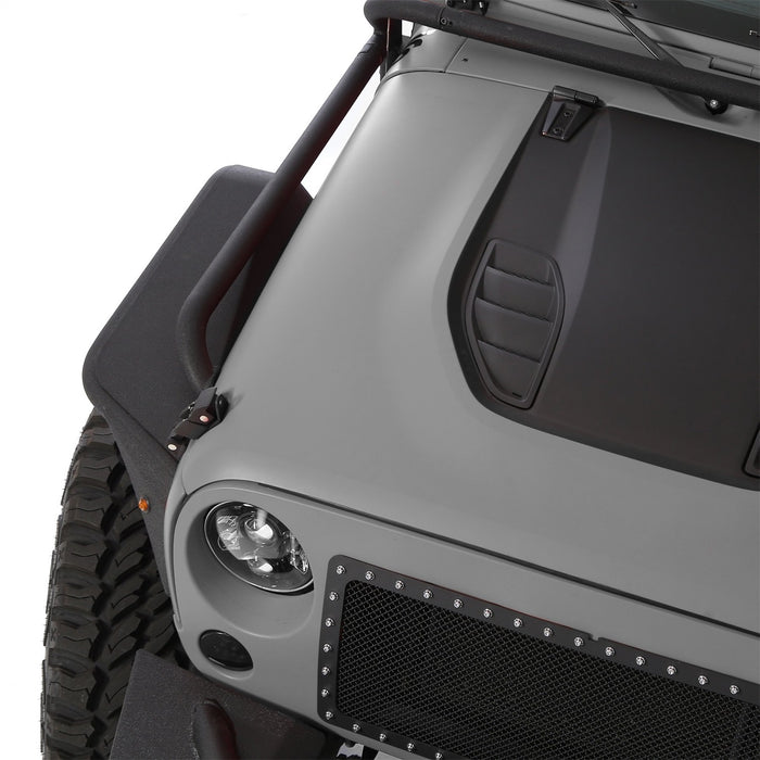 Smittybilt 76838 XRC Flux Flares Front Pair 07-18 Wrangler JK Smittybilt - Truck Part Superstore