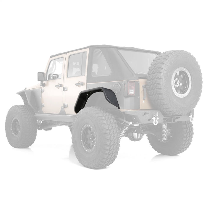 Smittybilt 76839 XRC Flux Flares Rear Pair 07-18 Wrangler JK Smittybilt - Truck Part Superstore