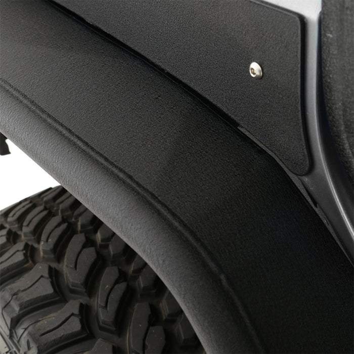 Smittybilt 76839 XRC Flux Flares Rear Pair 07-18 Wrangler JK Smittybilt - Truck Part Superstore
