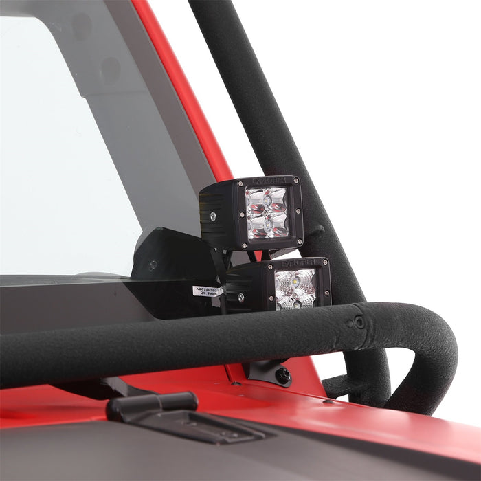 Smittybilt 76840 XRC Exoskeleton JK 4 Door 07-18 Jeep JK Wrangler Unlimited 4 Door Only Steel Black Powdercoat Smittybilt - Truck Part Superstore