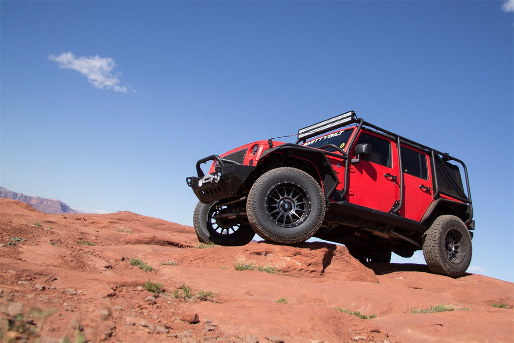 Smittybilt 76840 XRC Exoskeleton JK 4 Door 07-18 Jeep JK Wrangler Unlimited 4 Door Only Steel Black Powdercoat Smittybilt - Truck Part Superstore