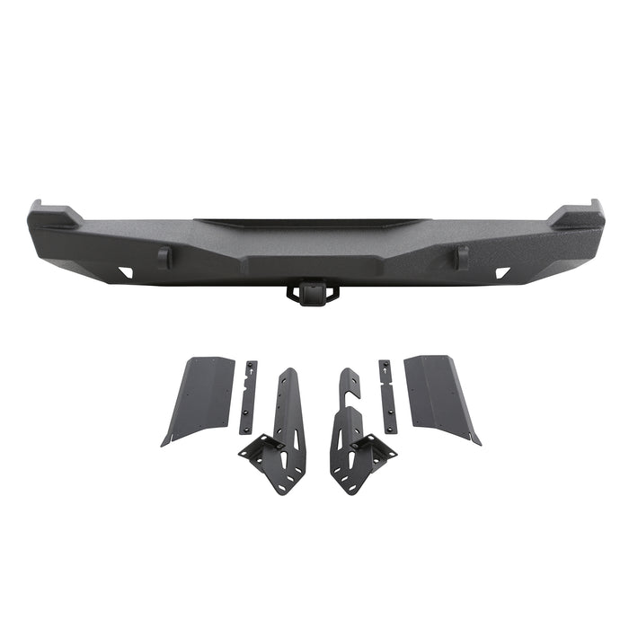 Smittybilt 76850 XRC Rear Bumper W/Hitch 84-01 Cherokee XJ Black Textured Smittybilt - Truck Part Superstore