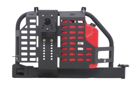 Smittybilt 76851-02 XRC Swingaway Rear Bumper Tire Carrier Only 84-01 Cherokee XJ Black Smittybilt - Truck Part Superstore