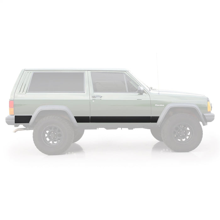 Smittybilt 76852 XRC Body Cladding 84-01 Cherokee XJ 2 DR Black Textured Smittybilt - Truck Part Superstore