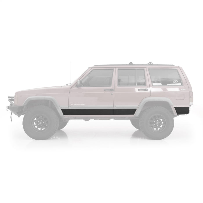 Smittybilt 76854 XRC Body Cladding 84-01 Cherokee XJ 2 DR Black Textured Smittybilt - Truck Part Superstore