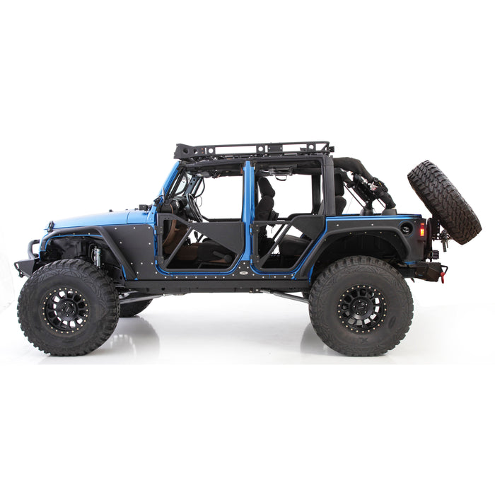 Smittybilt 76857-05 Slant Mount for XRC Tire Carrier Jeep JK Black Powdercoat Smittybilt - Truck Part Superstore