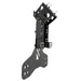 Smittybilt 76857-05 Slant Mount for XRC Tire Carrier Jeep JK Black Powdercoat Smittybilt - Truck Part Superstore