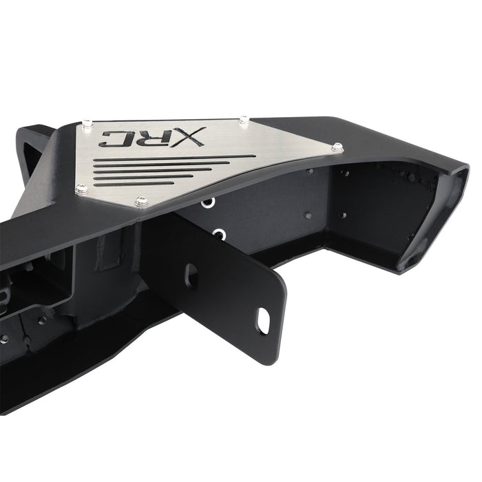 Smittybilt 76858LT Jeep JK XRC Gen2 Rear Bumper Receiver Hitch Mount D-Ring Mount 2007-2018 Wrangler JK/Unlimited Black Smittybilt - Truck Part Superstore