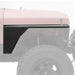Smittybilt 76866 XRC Front Tube Fenders 76-86 CJ7 Black Powder Coat Smittybilt - Truck Part Superstore