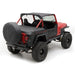 Smittybilt 76866 XRC Front Tube Fenders 76-86 CJ7 Black Powder Coat Smittybilt - Truck Part Superstore